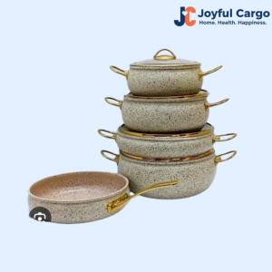 Granite Phisma 9 Pcs Non-Stick Cookware Set durable and elegant kitchen pots