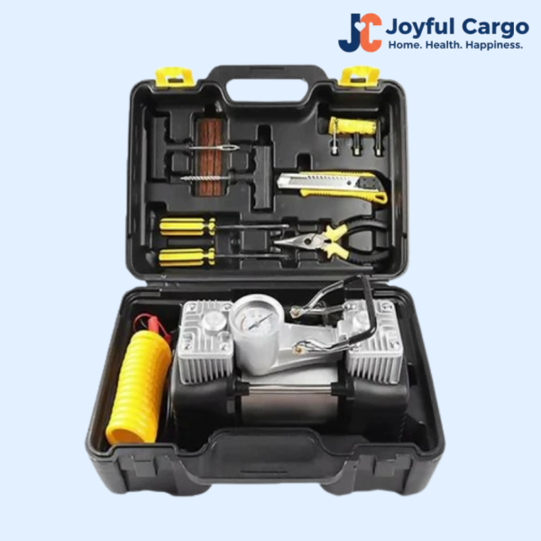 Car Air Compressor with Tool Kit