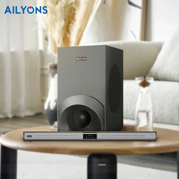 AILYONS SB 501K 2.1 Channel Soundbar with Subwoofer – Powerful Home Theatre System